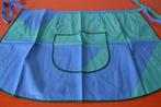 Retro vintage schort / keukenschort in Scandinavische stijl, Ophalen of Verzenden, Nieuw, Blauw, Schort
