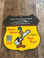 Road Runner Emaille reclamebord, Ophalen of Verzenden, Zo goed als nieuw, Reclamebord