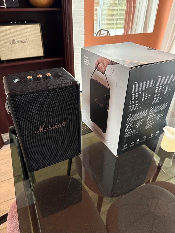 Marshall Tufton Draagbare Bluetooth Speaker - Nieuwstaat!, Audio, Tv en Foto, Luidsprekers, Zo goed als nieuw, Overige typen, Minder dan 60 watt