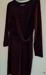 Leuke feest (kerstjurk) maat 44 12.50, Kleding | Dames, Jurken, Ophalen of Verzenden, Zo goed als nieuw, Maat 42/44 (L), Rood