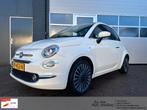 Fiat 500 1.2 | Pano | PDC | Navi | Airco | Elektr. ramen |, Voorwielaandrijving, 4 cilinders, Leder en Stof, Wit