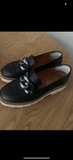 Leren schoenen Babouche mt 38, Verzenden, Zwart, Zo goed als nieuw, Espadrilles of Moccasins