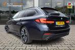 BMW 5 Serie Touring 530d xDrive M-Sport | Pano | Trekhaak |, Automaat, Gebruikt, 2993 cc, Zwart