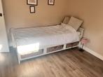 1 persoons bed (kleur crème), Ophalen, Gebruikt, 90 cm, Eenpersoons