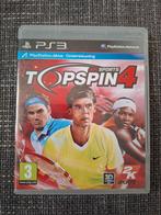 Top Spin 4 playstation 3, Ophalen of Verzenden, Zo goed als nieuw, Sport, Vanaf 3 jaar
