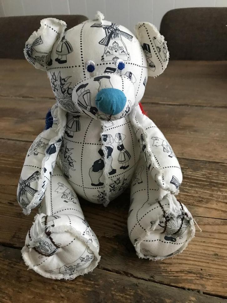 beer Oud-Hollandse print (Happy Horse), Kinderen en Baby's, Speelgoed | Knuffels en Pluche, Zo goed als nieuw, Beer, Ophalen of Verzenden