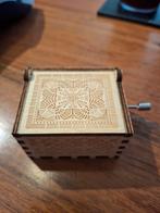 Stitch Muziekdoosje - Houten Speeldoos, Ophalen of Verzenden, Nieuw, Overige typen