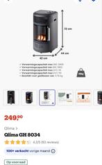 Gas kachel Qlima GH 8034  goed lezen, Huis en Inrichting, Ophalen of Verzenden, Gebruikt, Overige brandstoffen, Petroleumkachel