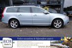 Volvo V70 2.5T 200 pk, Leer, Trekhaak (bj 2009), Auto's, Voorwielaandrijving, Met garantie (alle), Blauw, 2521 cc