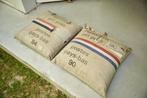 Zusss Kussens 60cmx60cm, Huis en Inrichting, Woonaccessoires | Kussens, Ophalen, Gebruikt, Beige, Vierkant