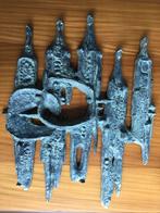Mooie wandsculptuur. Kunstwerk. Handgemaakt. Unica., Ophalen of Verzenden, Zo goed als nieuw
