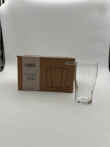 Nieuwe set van 6 Onis bierglazen – 30,5 cl – in doos beschikbaar voor biedingen