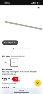 IKEA ÖVERSIDAN LED-strip kledingkast Pax verlichting 96cm, Huis en Inrichting, Ophalen of Verzenden, Zo goed als nieuw, Kunststof