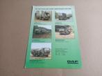 Folder: DAF Leger Trucks/ vrachtwagen (1991), Verzenden