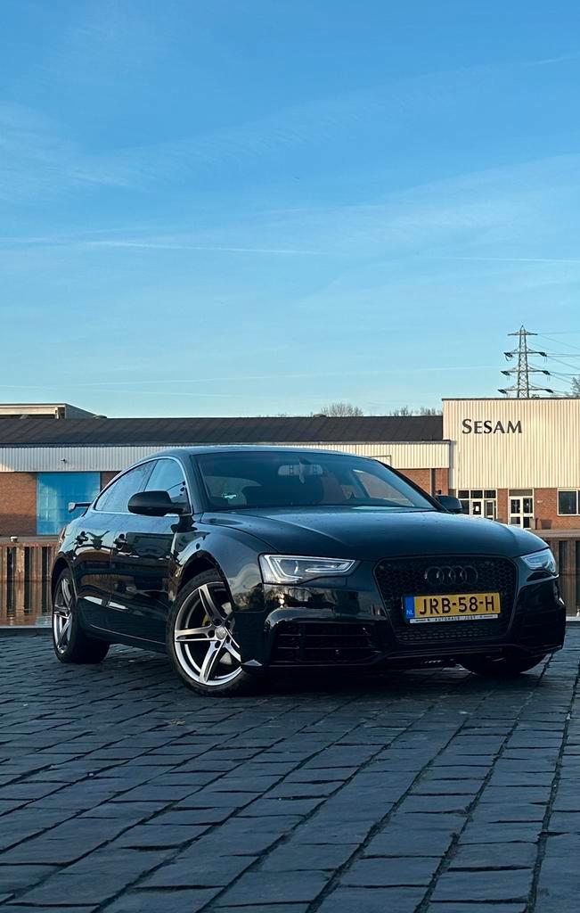 Audi A5 1.8 Tfsi 125KW Sportback M-tr 2012 Zwart, Auto's, Audi, A5, Benzine, Hatchback, Automaat, Geïmporteerd, Zwart, Voorwielaandrijving