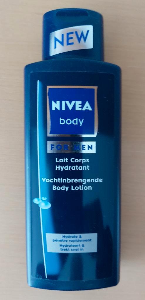 Nivea body lotion for men - (twee) ongeopende flacon(s), Sieraden, Tassen en Uiterlijk, Uiterlijk | Lichaamsverzorging, Nieuw