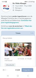 Gezocht!! 4 daagse ticket + bonus, Tickets en Kaartjes