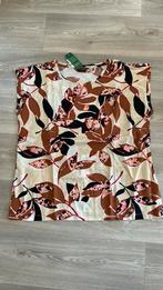 Prj 8 - Nieuwe Twoday vrolijke blouse maat XXL, Twoday, Beige, Maat 46/48 (XL) of groter, Nieuw