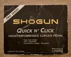 Shogun Clipless Pedalen - Quick N' Click, Crankstel of Pedalen, Shogun, Gebruikt, Algemeen