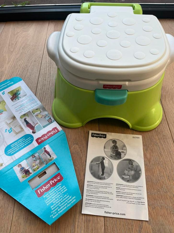 Fisher Price potje 3 in 1 incl gebruiksaanw, Kinderen en Baby's, Badjes en Verzorging, Gebruikt, Overige typen, Overige merken