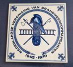 Ned.Ver.v.Brandweercommandanten tegel., Verzamelen, Militaria | Algemeen, Ophalen of Verzenden, Landmacht, Nederland