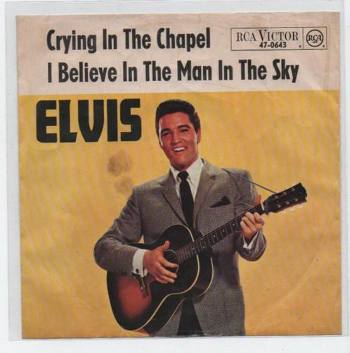 Elvis Presley- Crying in the Chapel, Cd's en Dvd's, Vinyl Singles, Gebruikt, Pop, Verzenden