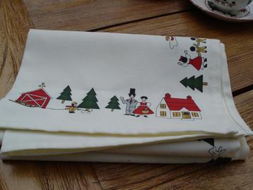 Mason's mason christmas village tafelloper beschikbaar voor biedingen