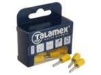 Talamex kabelschoen pin rood en blauw, Ophalen of Verzenden, Nieuw, Overige typen