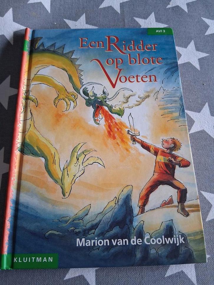 Boek marion van de coolwijk  - een ridder op blote voeten, Boeken, Kinderboeken | Jeugd | 10 tot 12 jaar, Gelezen, Ophalen of Verzenden