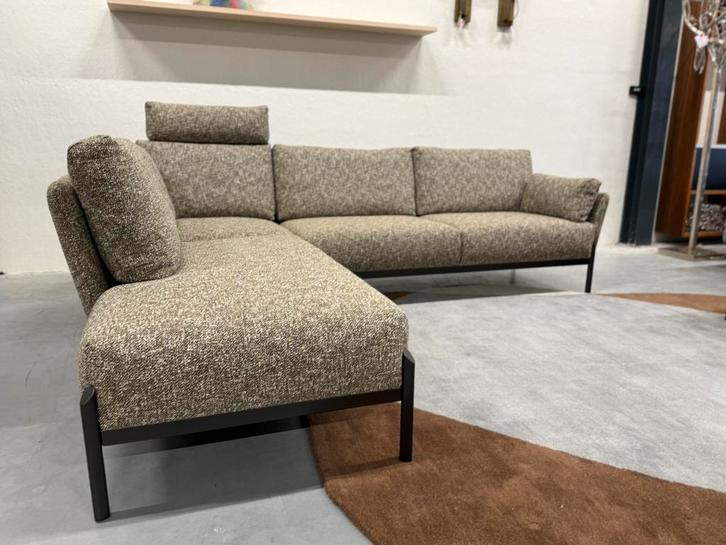 Nieuw Leolux Enna Hoekbank State stof Design Bank 274, Huis en Inrichting, Banken | Bankstellen, Nieuw, Hoekbank, Vierpersoons of meer