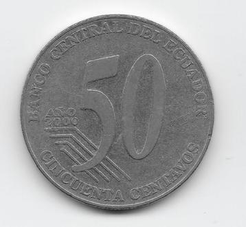 Ecuador 50 centavos 2000 KM# 108 beschikbaar voor biedingen