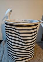 Gestreepte opbergmand, Ophalen of Verzenden, Zo goed als nieuw
