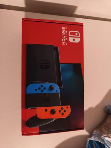 Nintendo Switch Rood Blauw NIEUW beschikbaar voor biedingen