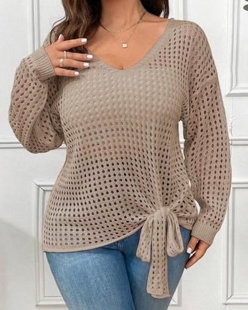 Trui Camilla Kaki  (44 tm 50) ** NIEUW ** beschikbaar voor biedingen