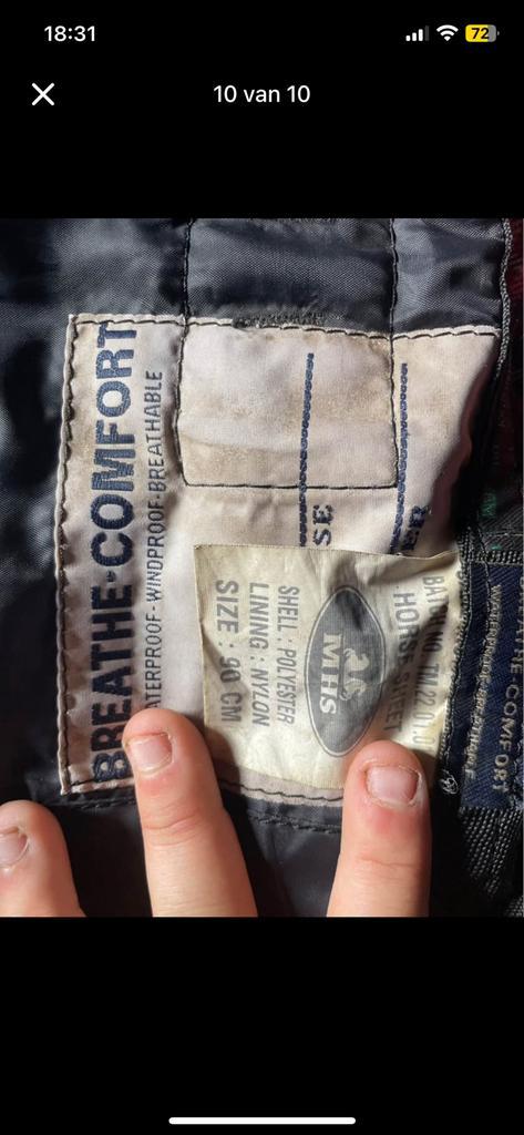 Dekens, Dieren en Toebehoren, Paarden en Pony's | Dekens en Dekjes, Zo goed als nieuw, Deken, Ophalen of Verzenden