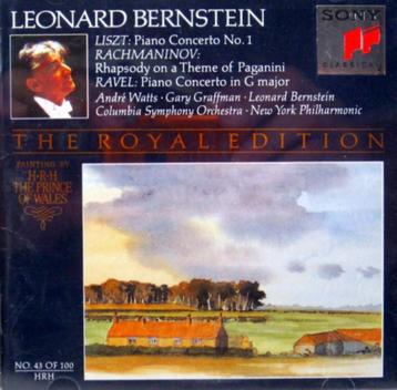 LISZT & RAVEL Piano concerto CD WATTS GRAFFMAN BERSTEIN beschikbaar voor biedingen