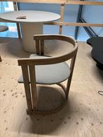 Vintage houten stoel - opnieuw gestoffeerd, Ophalen, Japandi, Gebruikt, '