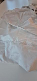 Optisleep Wit/Lichtgrijs Lits-jumeaux met Kussenslopen, Dekbedovertrek, Tweepersoons, Ophalen of Verzenden, Zo goed als nieuw