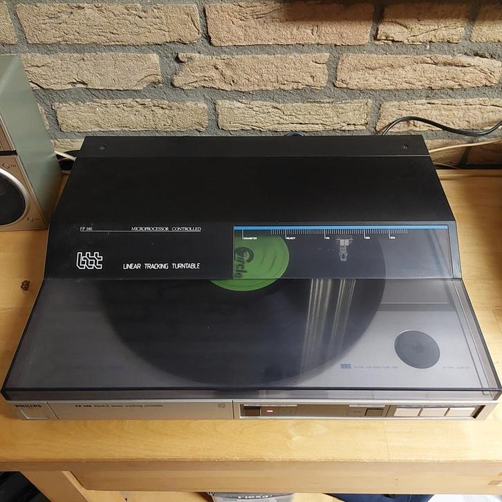 philips platenspeler draaitafel, Audio, Tv en Foto, Platenspelers, Gebruikt, Platenspeler, Philips, Automatisch, Ophalen