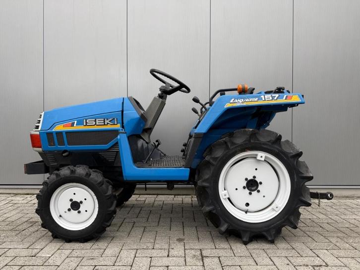 Iseki TU157 minitrekker met kenteken - 18pk - 4WD - 1074uur, Zakelijke goederen, Agrarisch | Tractoren, tot 2500, Overige merken