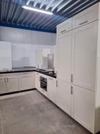 Complete keuken Compleet met APP 120Keukens op voorraad 2865, Ophalen of Verzenden, Zo goed als nieuw, Hoekkeuken, Met kookeiland