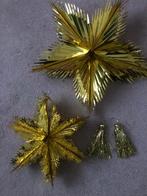 Goudkleurige kerststerren, Diversen, Kerst, Ophalen, Gebruikt