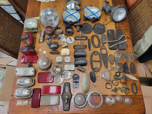 Oldtimer verlichting opruiming partij mistlamp Hella Bosch, Auto-onderdelen, Verlichting, Fiat, Ford, Honda, Oldtimer onderdelen
