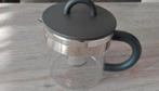 Glazen theepot met zeef, Huis en Inrichting, Keuken | Potten en Pannen, Ophalen of Verzenden, Zo goed als nieuw, Glas, Pot, Bus of Blik