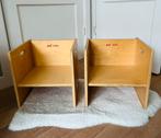 Educo kubusstoelen hout peuterstoel kinderstoel, Kinderen en Baby's, Kinderkamer | Tafels en Stoelen, Ophalen, Zo goed als nieuw
