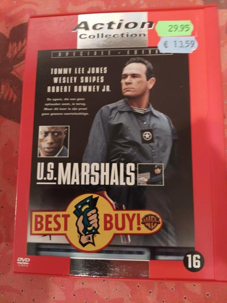 U.S. Marshals - Action Collection DVD, Cd's en Dvd's, Dvd's | Actie, Zo goed als nieuw, Actiethriller, Boxset, Vanaf 16 jaar, Ophalen of Verzenden