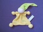 TIAMO DE KANDEEL Knuffeldoekje POPJE. GROEN - GEEL **Nieuw**, Ophalen of Verzenden, Nieuw, Overige typen
