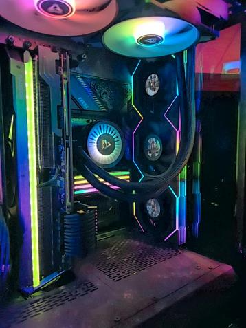 3x Lian Li Uni fans TL LCD 120mm - garantie tot 2026  beschikbaar voor biedingen
