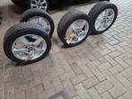 4 velgen met band, Ophalen, 15 inch, 185 mm, Winterbanden