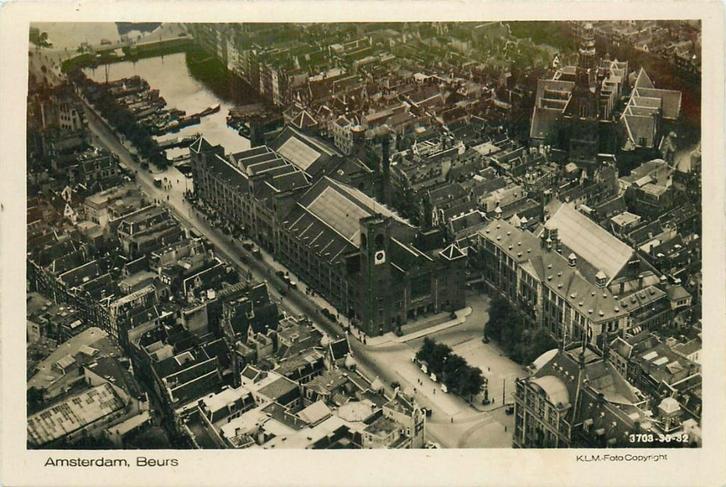 701386025 Amsterdam Beurs, Verzamelen, Ansichtkaarten | Nederland, Noord-Holland, Voor 1920, Verzenden
